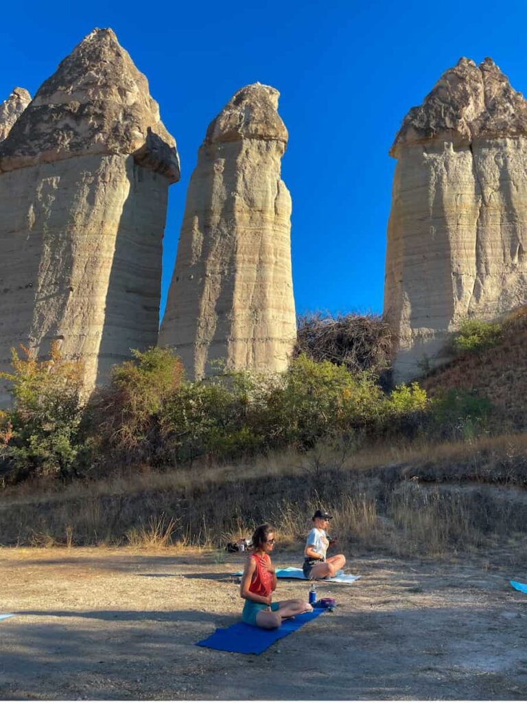 Joga w Dolinie Miłości Kapadocja
