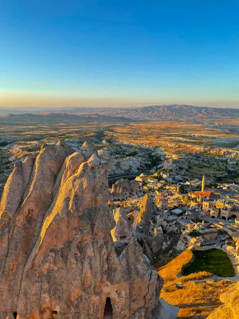 Zamek Uchisar - widok