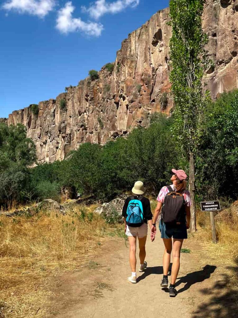 trekking dolina Ilhara w Kapadocji