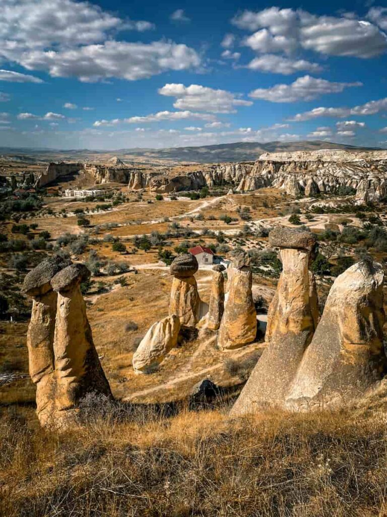 widok z cavusin kapadocja