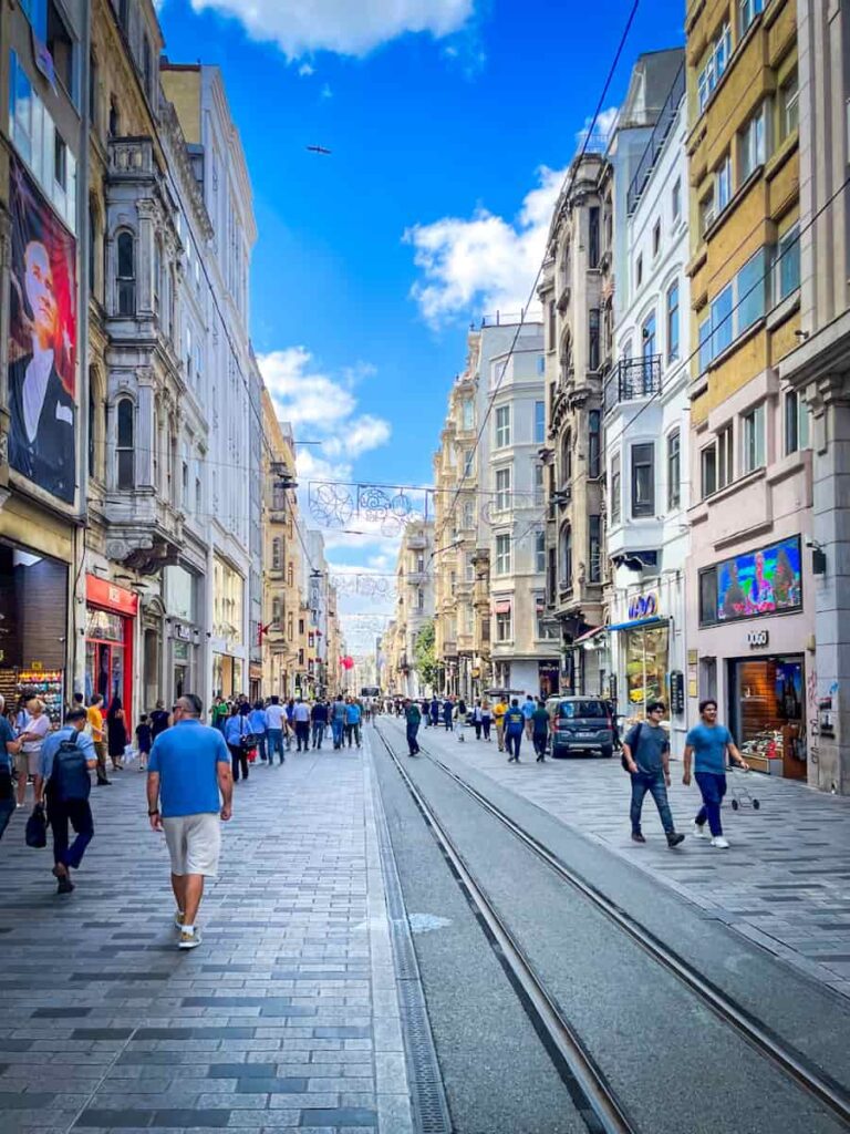 ulica istiklaal Stambuł